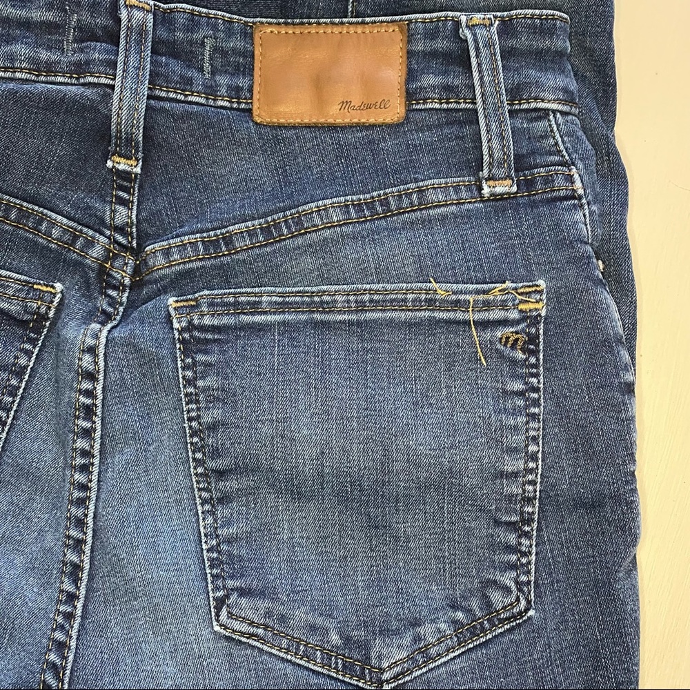 Madewell Curvy High Rise Skinny Jeans in Hayes Wash - Picture 10 of 10
